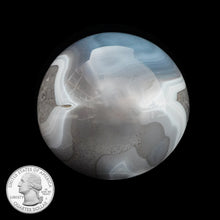 Load image into Gallery viewer, AGATE AND AMETHYST GEODE SPHERE