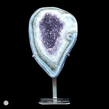 Load image into Gallery viewer, AMETHYST AND AGATE GEODE