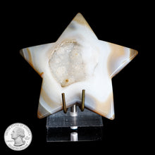 Load image into Gallery viewer, AGATE DRUZY STAR