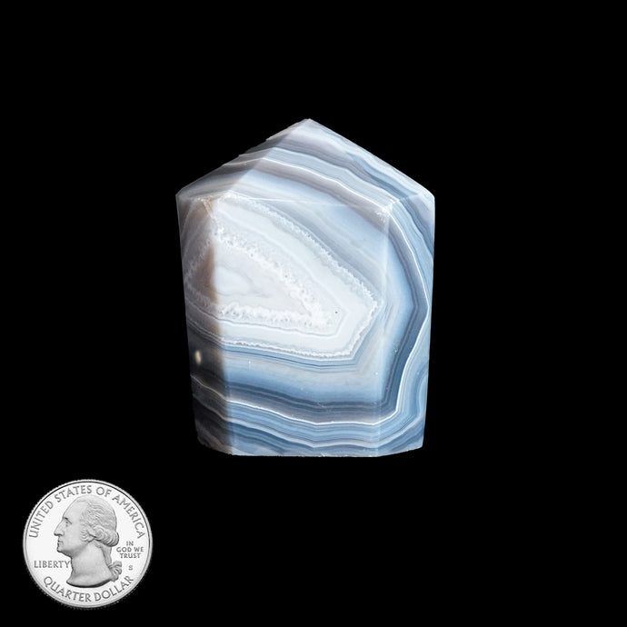 AGATE GEODE POINT