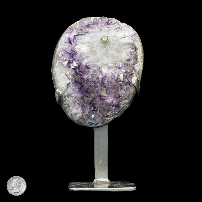 AMETHYST GEODE WITH STAR FORMATIONS