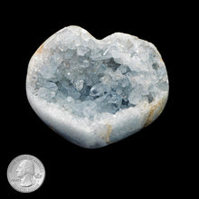 Load image into Gallery viewer, BLUE CELESTITE HEART