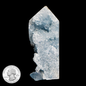 BLUE CELESTITE POINT