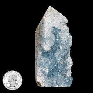 BLUE CELESTITE POINT