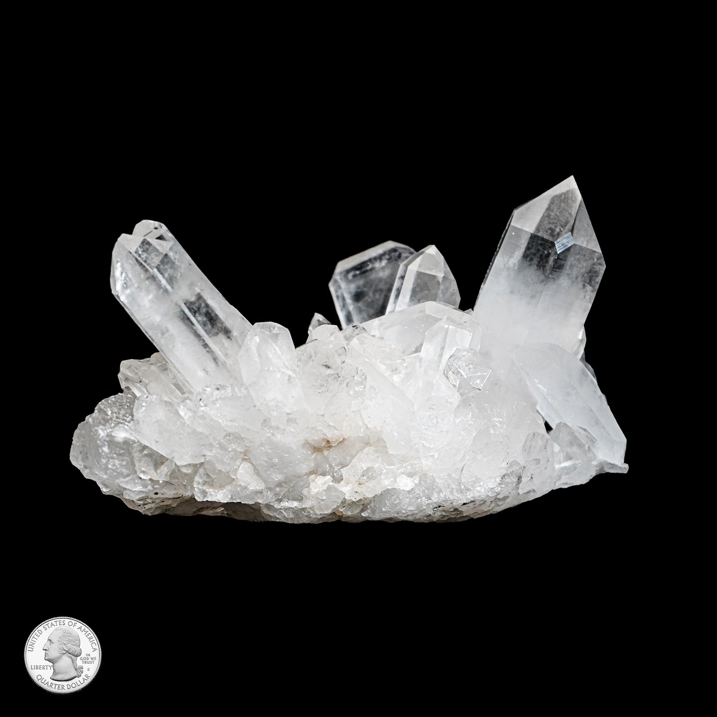 CLEAR QUARTZ CLUSTER