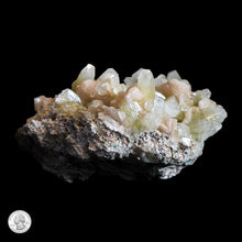 Load image into Gallery viewer, GREEN APOPHYLLITE AND STILBITE CLUSTER