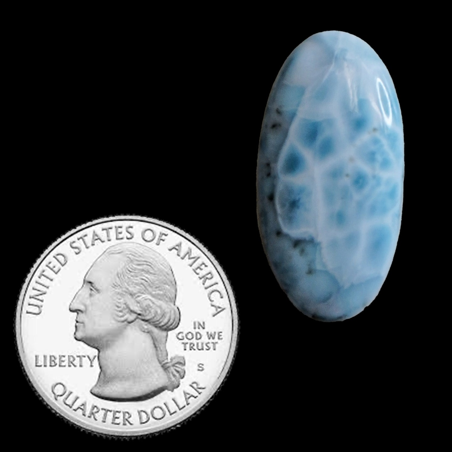 LARIMAR CABOCHON