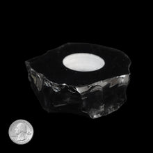 Load image into Gallery viewer, OBSIDIAN POLISHED TEALIGHT CANDLE HOLDER