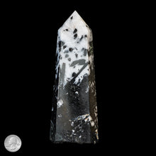 Load image into Gallery viewer, QUARTZ AND BLACK TOURMALINE POINT