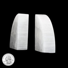 Load image into Gallery viewer, SELENITE BOOK ENDS