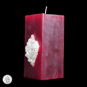 CRYSTAL CLUSTER GEODE CANDLE