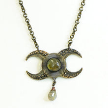 Load image into Gallery viewer, THE HORNED GODDESS NECKLACE