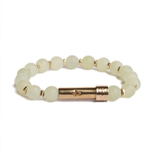 Load image into Gallery viewer, MATTE LIGHT JADE SHINE BRACELET