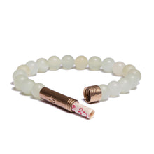 Load image into Gallery viewer, MATTE LIGHT JADE INTENTION BRACELET