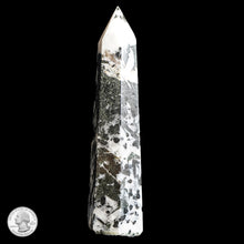 Load image into Gallery viewer, QUARTZ &amp; BLACK TOURMALINE POINT