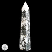 Load image into Gallery viewer, QUARTZ &amp; BLACK TOURMALINE POINT