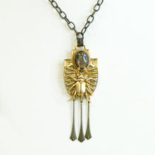 Load image into Gallery viewer, SCARAB CROSSROADS NECKLACE