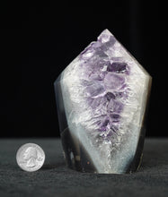 Load image into Gallery viewer, AMETHYST &amp; AGATE POINT