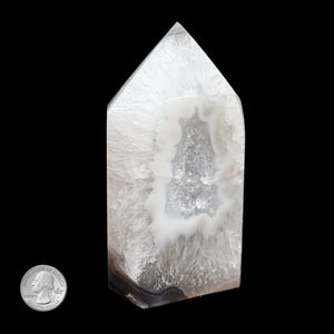 AGATE GEODE POINT