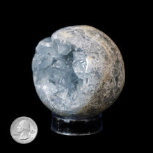 Load image into Gallery viewer, BLUE CELESTITE SPHERE