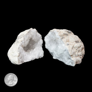 CALCITE TWO-PART GEODE