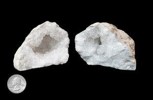 CALCITE TWO-PART GEODE
